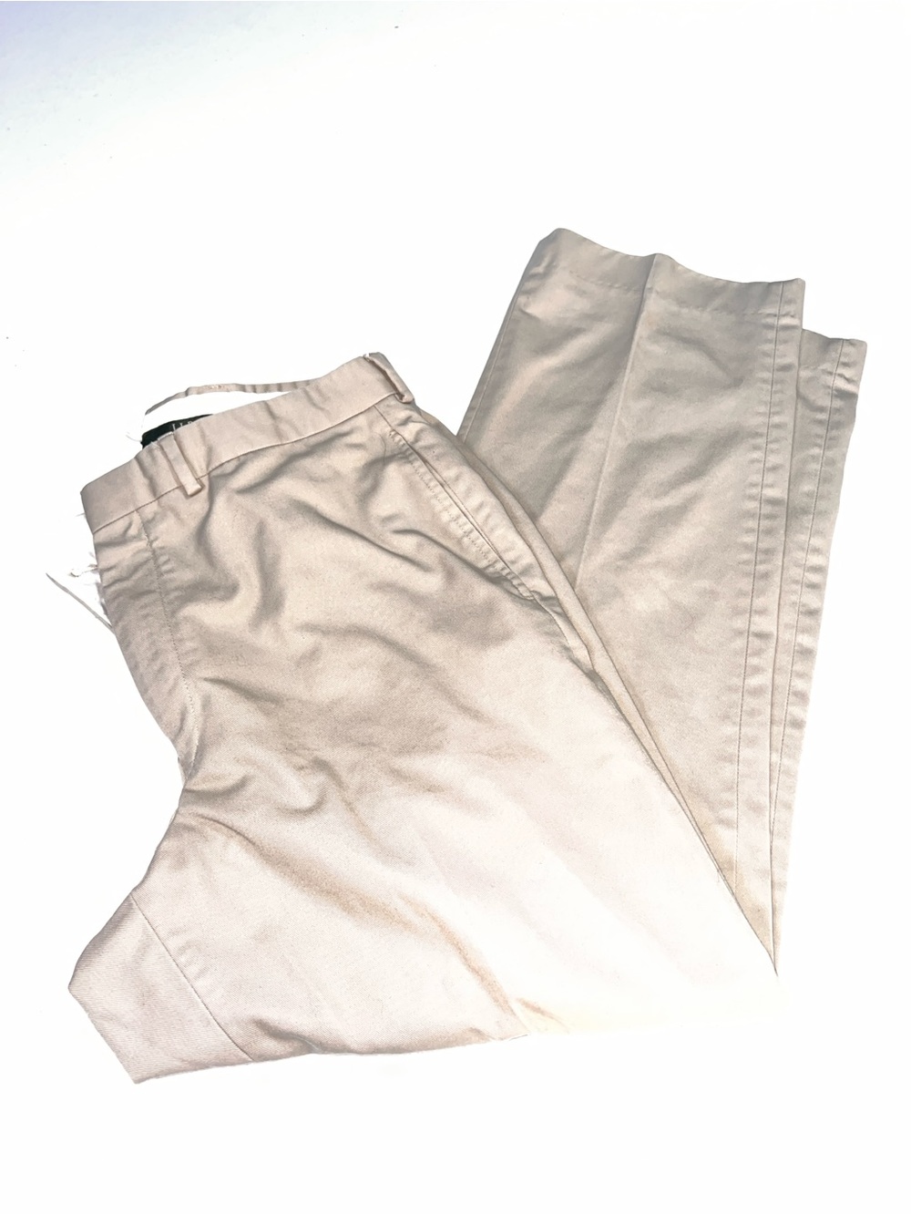 L.L. Bean Men's Light Beige Chino Pants